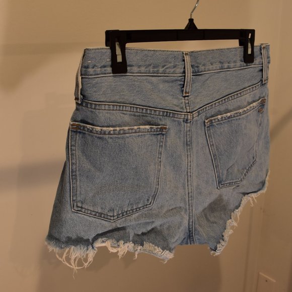 Madewell Light Wash Relaxed Denim Jean Shorts - Picture 4 of 4